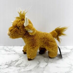 Douglas Pufferbellies‎ Scotty Highland Cow Plush Toy Stuffed Animal